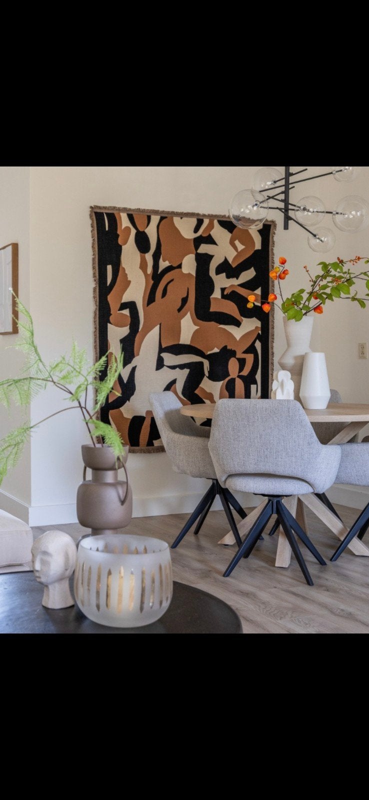 Wandkleed 180x140 cm, Huis en Inrichting, Woonaccessoires | Wanddecoraties, Meerkleurig, Ophalen of Verzenden, Zo goed als nieuw