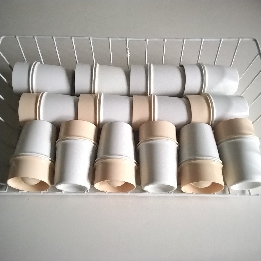 10 + 4 tupperware eierdopjes, Huis en Inrichting, Keuken | Tupperware, Ophalen of Verzenden, Zo goed als nieuw, Overige typen
