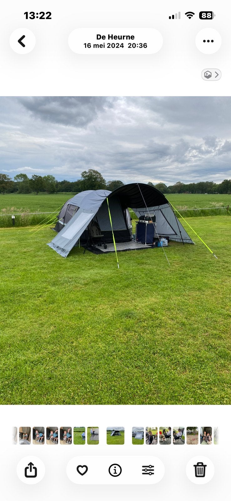 OBELINK EASY AIR 4 en de OBELINK cooldark luifel, Ophalen of Verzenden, Zo goed als nieuw, Tot en met 4