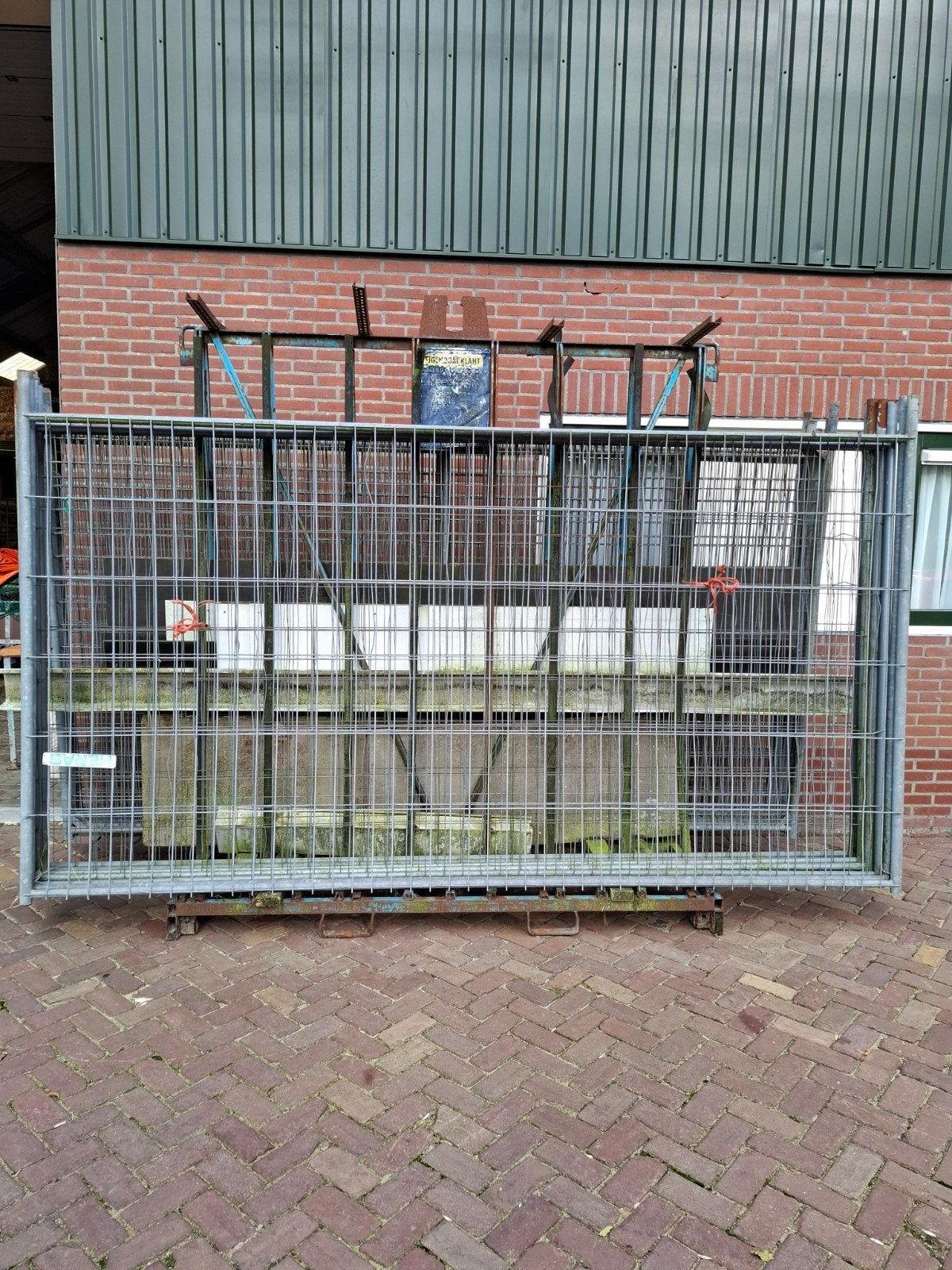 13 Gegalvaniseerde Bouwhekken - Gebruikt, Ophalen, Zo goed als nieuw