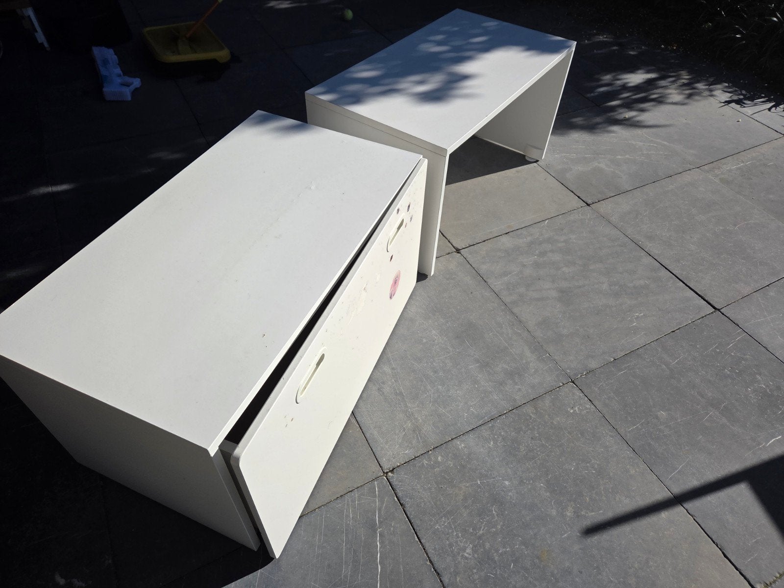 IKEA SMÅSTAD Speelgoedkist met bank, wit, Ophalen, Gebruikt, Overige typen