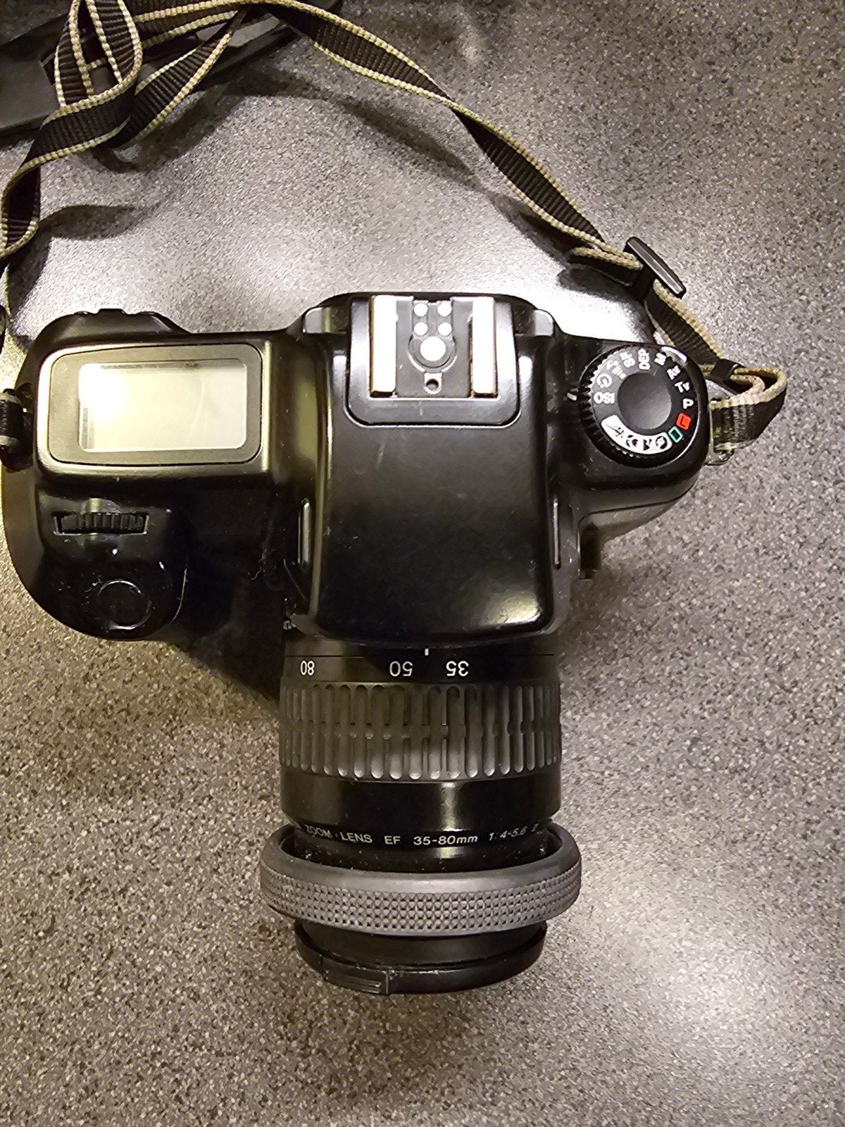 Canon Spiegelreflexcamera met EF 35-80mm lens, Audio, Tv en Foto, Ophalen of Verzenden, Gebruikt, Spiegelreflex, Canon