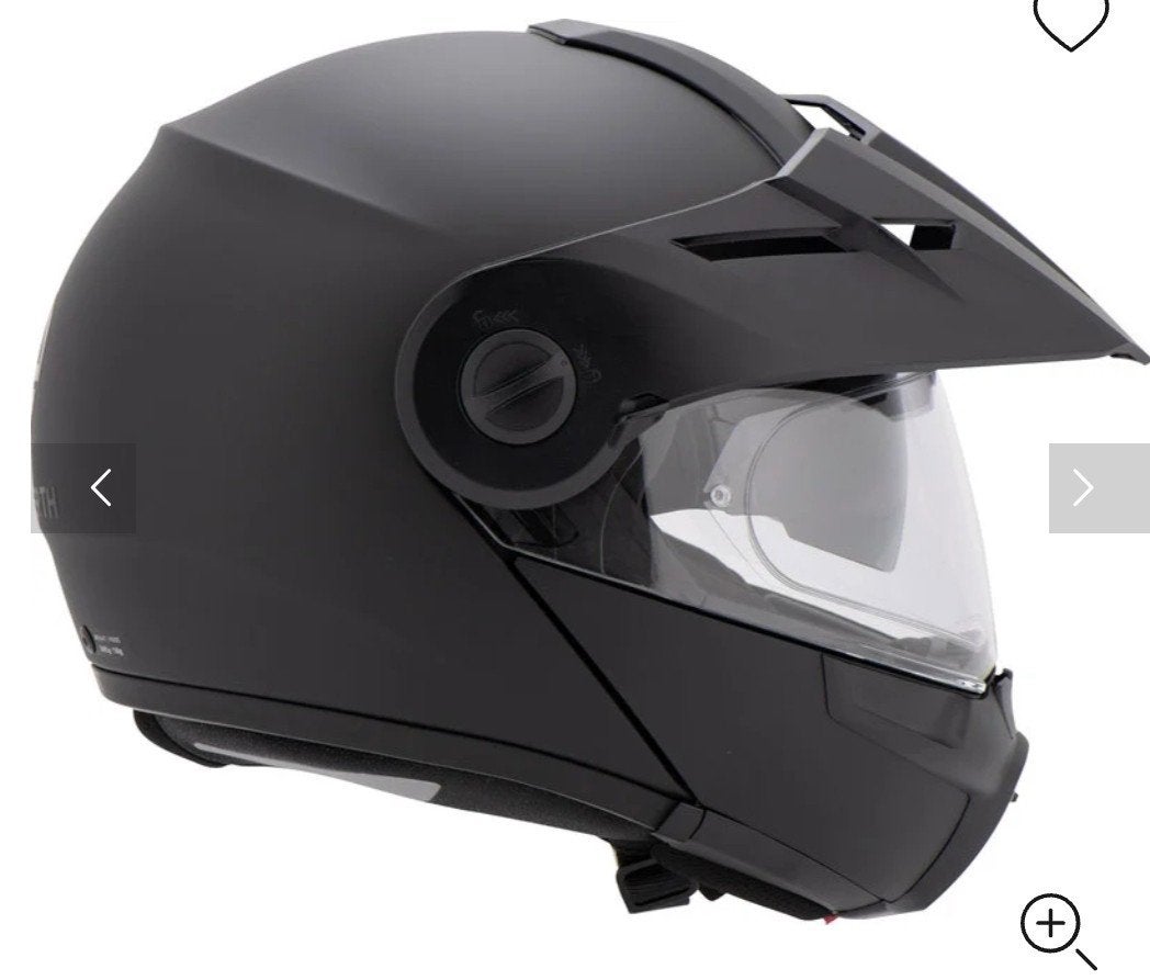Schuberth E1 Endurance motorhelm mat zwart (M), Overige merken, M, Systeemhelm, Kinderen