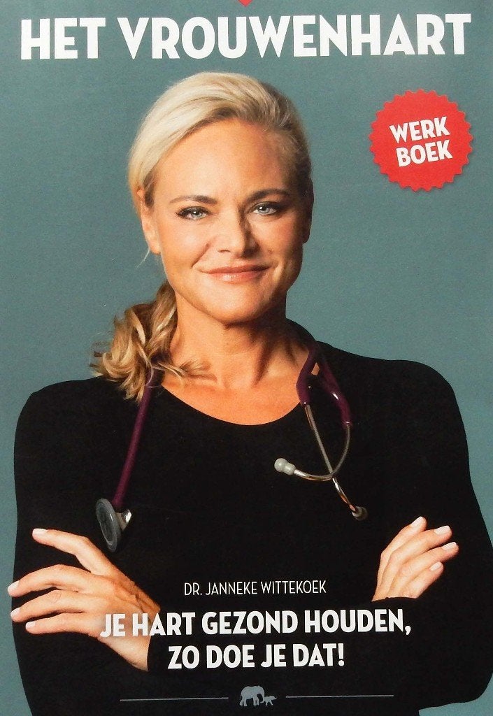 Het vrouwenhart - Dr. Janneke Wittekoek, Uitgeverij Lucht, Verzenden, Zo goed als nieuw, Gezondheid en Conditie