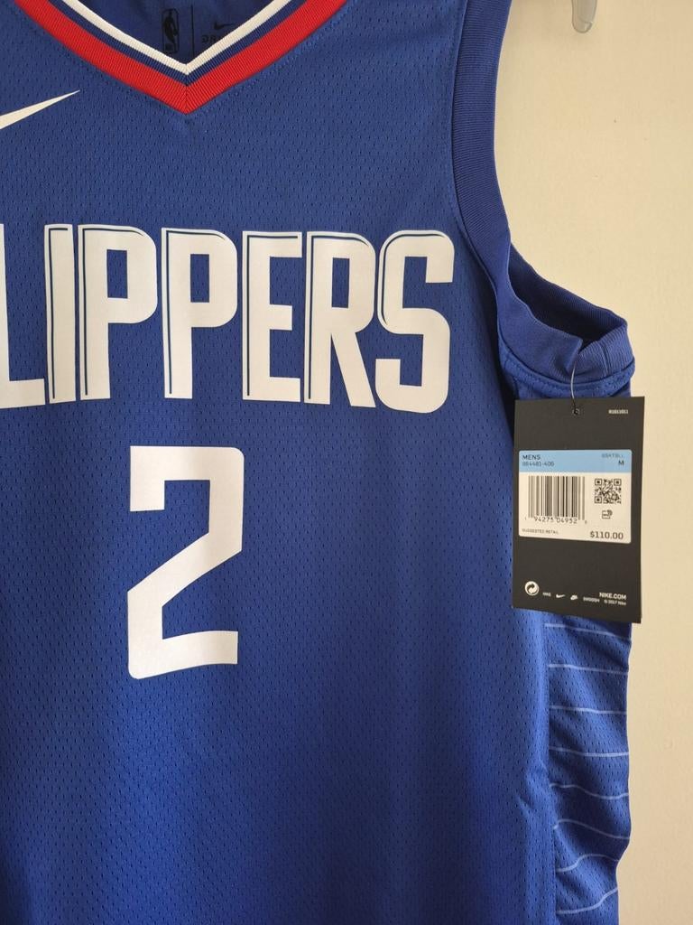 Origineel LA Clippers Nike Leonard #2 NBA Jersey, Kleding | Dames, Maat 38/40 (M), Blauw, Nike, Nieuw