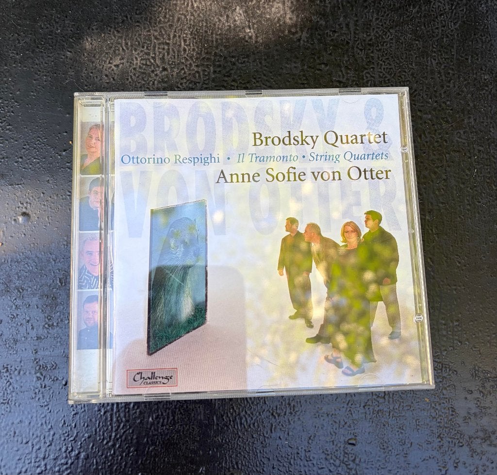 CD Brodsky Quartet/ Respighi, Kamermuziek, Modernisme tot heden, Ophalen of Verzenden, Zo goed als nieuw