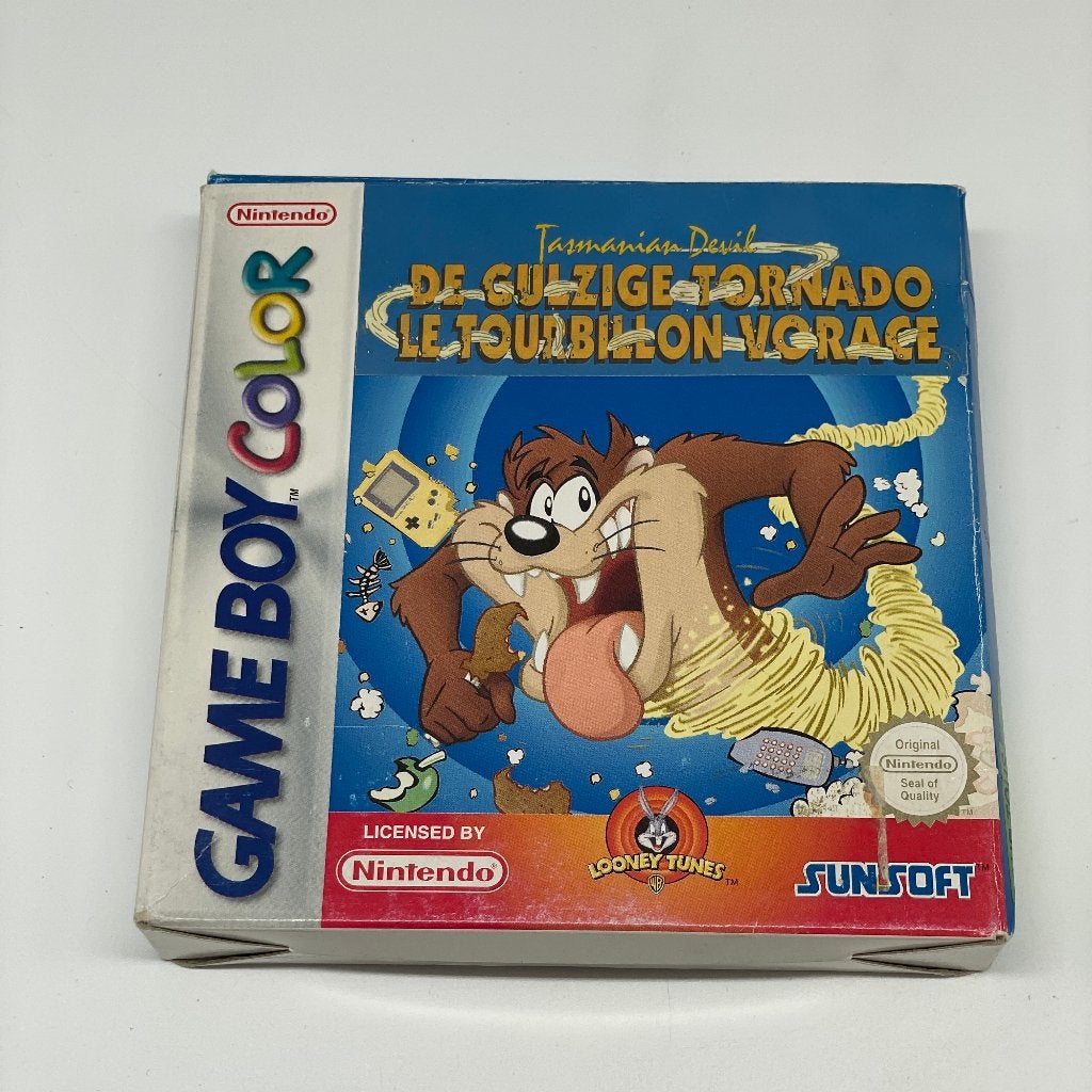 Tasmanian Devil: De Gulzige Tornado Gameboy Color, Avontuur en Actie, ., 1 speler, Ophalen of Verzenden