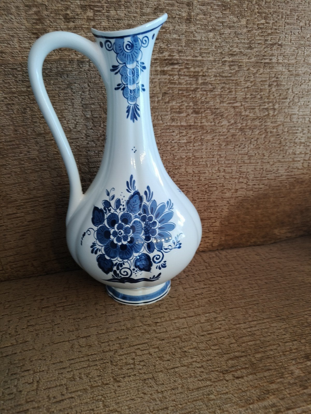 Prachtige Delfts Blauwe schenkkan – De Distel – Handpainted, Ophalen of Verzenden