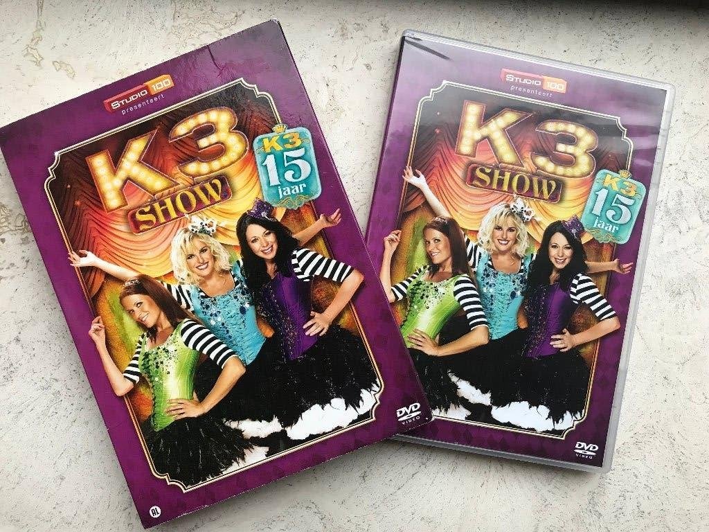 K3 Show K3 15 Jaar DVD, Cd's en Dvd's, Dvd's | Kinderen en Jeugd, Avontuur, Alle leeftijden, Ophalen of Verzenden, Zo goed als nieuw