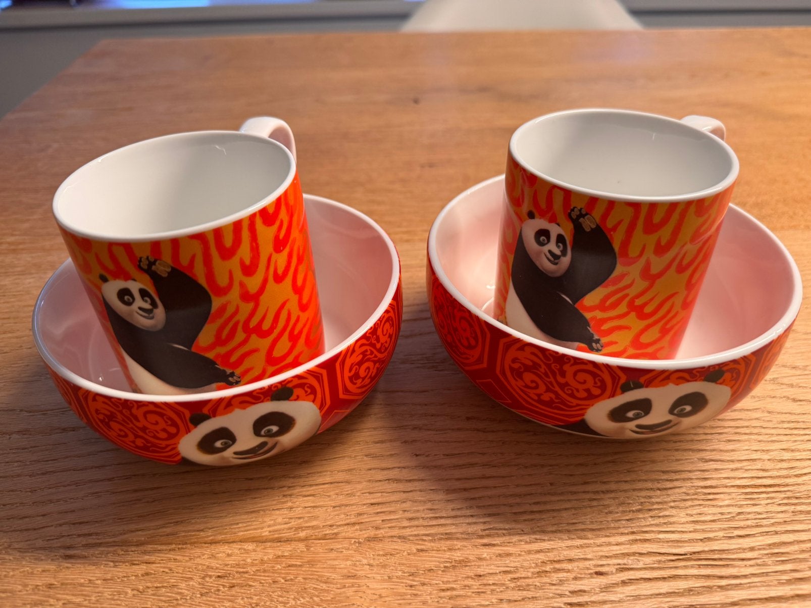 Kungfu Panda ontbijtsetje, Ophalen, Zo goed als nieuw, Glas, Overige stijlen