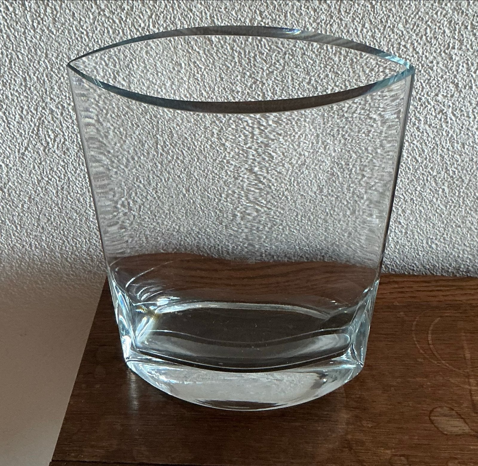 Krosno glazen vaas, met ovale bovenkant, Ophalen