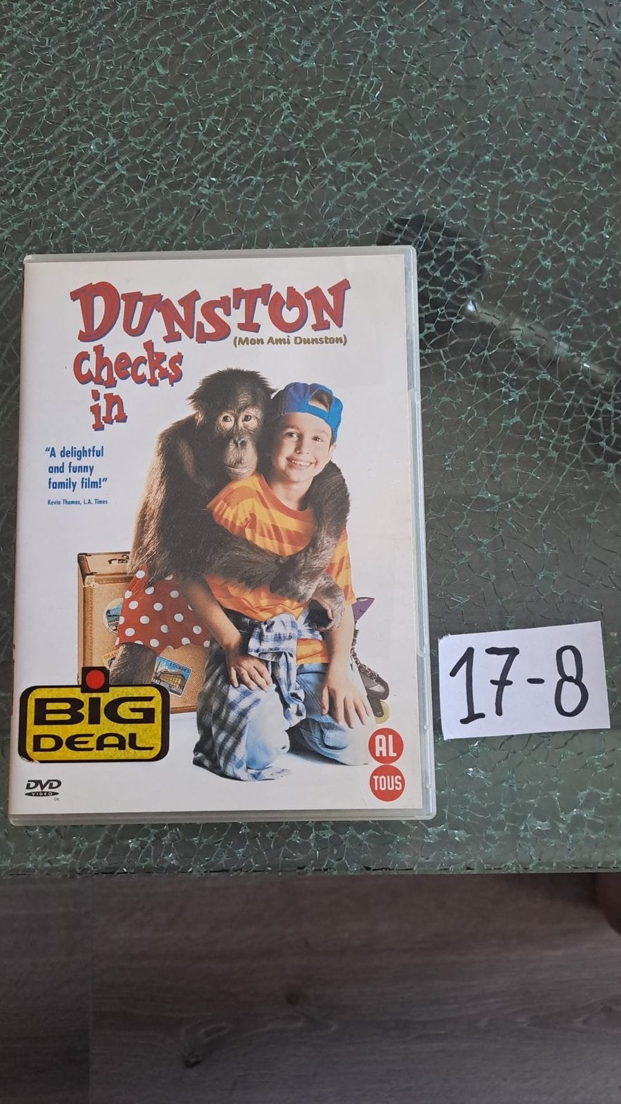 Dunston Checks In - Leuke familiefilm op DVD, Alle leeftijden, Ophalen of Verzenden, Gebruikt, Inclusief doosje