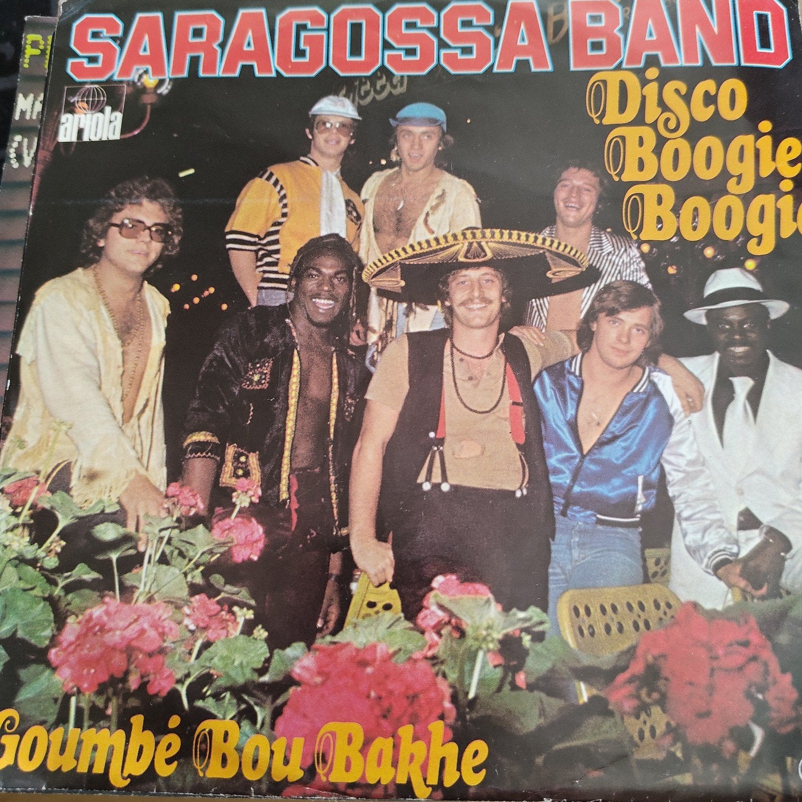 Saragossa Band - Disco Boogie Boogie / Goumbé Bou Bakhe, Cd's en Dvd's, Vinyl Singles, Gebruikt, 7 inch, EP, Fotohoes