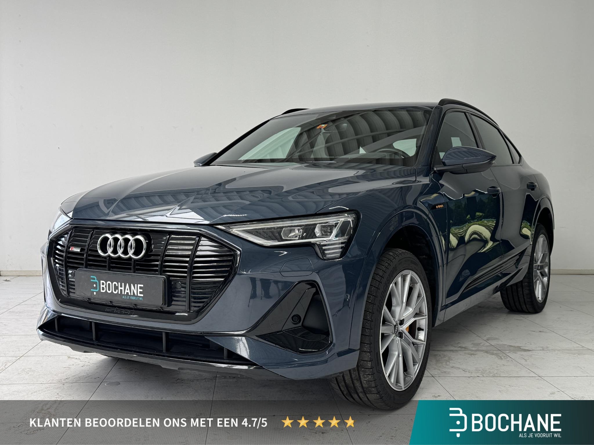 Audi e-tron Sportback 55 Quattro S Edition 95 kWh | Bang & O, Auto's, Automaat, 131 €/maand, 95 kWh, Met garantie (alle)