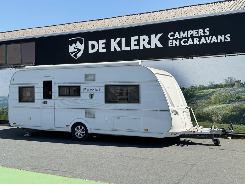 Tabbert PUCCINI 560 TD (bj 2018), Caravans en Kamperen, Tabbert, Schokbreker, Bedrijf, Info@deklerkcaravans.nl