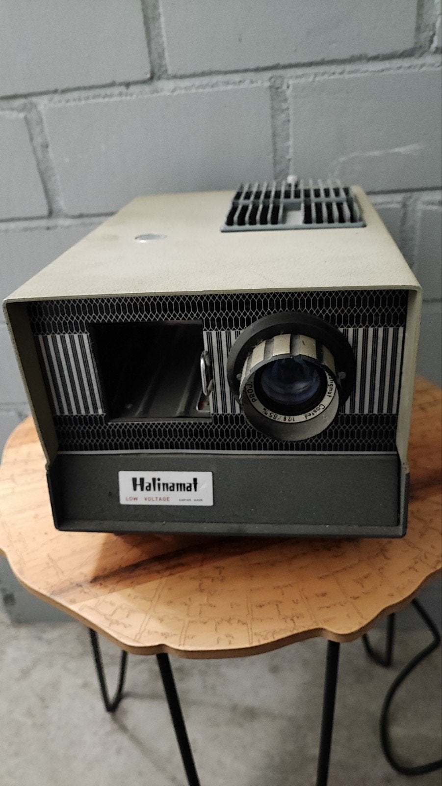 Halina Halinamat Low Voltage projector, Ophalen of Verzenden, Gebruikt