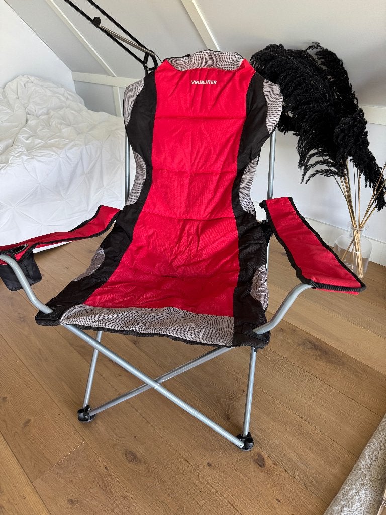 Vrijbuiter campingstoel opvouwbaar (set van 3), Ophalen, Zo goed als nieuw, Campingstoel