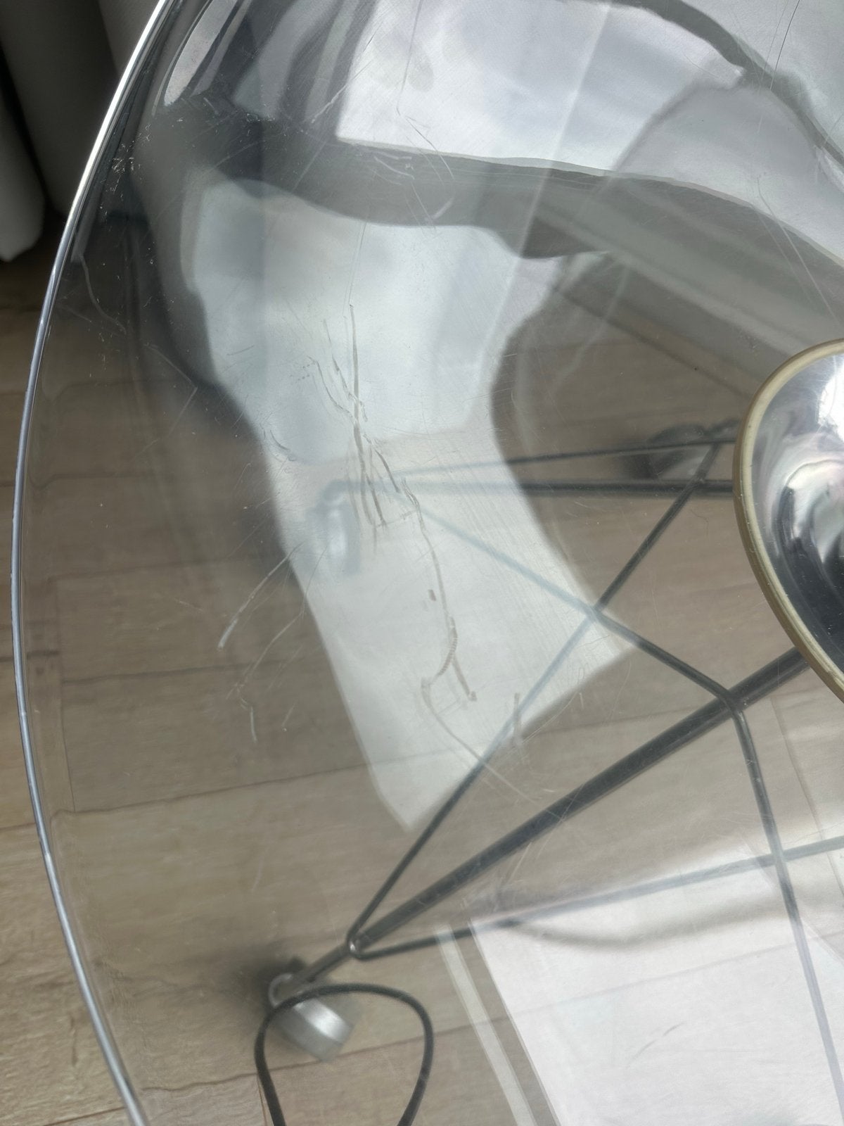 Kartell Eros Stark stoel met rijdbare wielen, Kunststof, Gebruikt, Overige kleuren, Ophalen of Verzenden