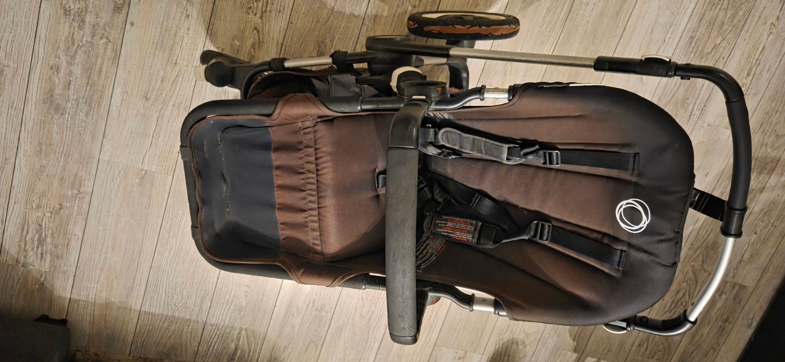 Bruine Bugaboo kinderwagen met accessoires, Ophalen, Gebruikt, Kinderwagen, Bugaboo