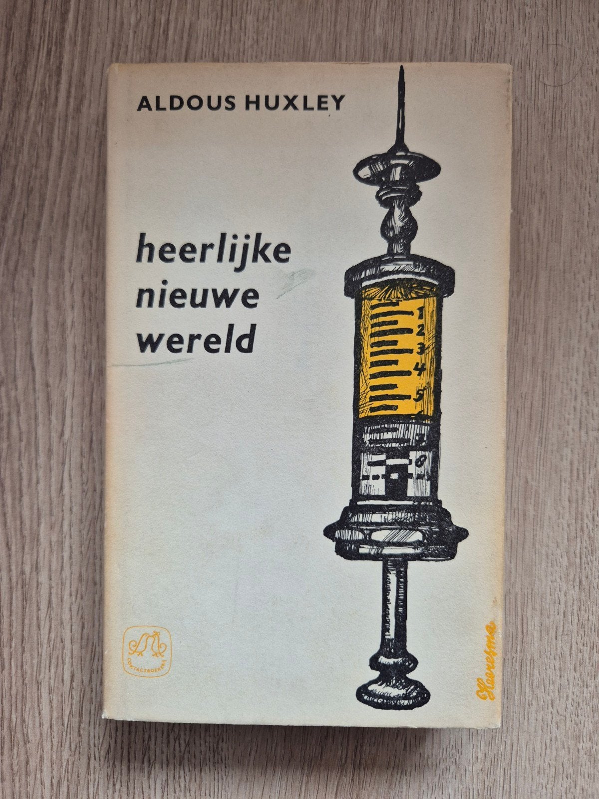 Heerlijke nieuwe wereld – Aldous Huxley (Vintage Contact-poc, Ophalen of Verzenden, Gelezen