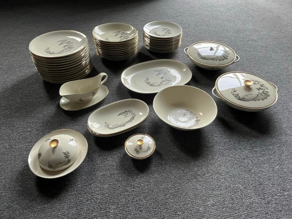 Uitgebreid Heinrich Selb Bavaria Servies - Vintage Porselein, Antiek en Kunst, Ophalen of Verzenden