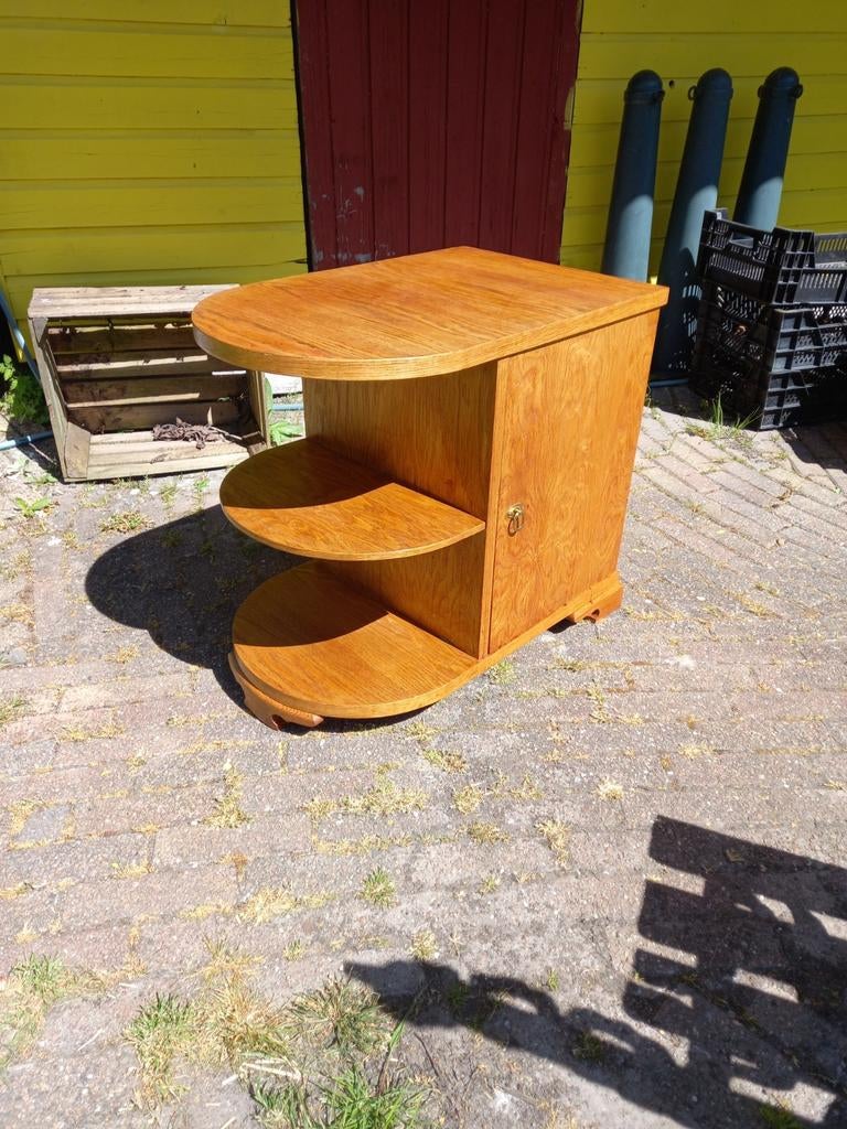 Deens vintage nachtkastje, Antiek en Kunst, Ophalen