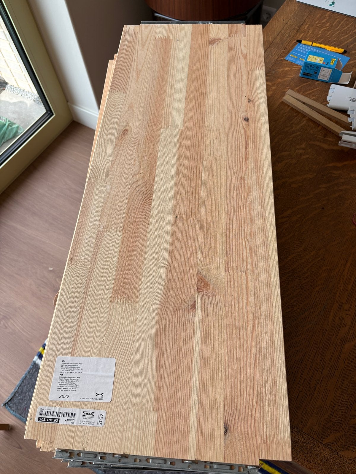 IKEA IVAR Houten Planken - Nieuw 83x30cm (10 stuks), 25 tot 50 mm, Grenen, Nieuw, Ophalen of Verzenden