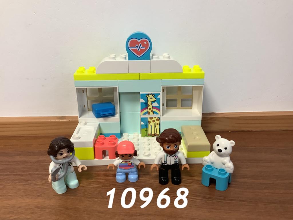 Duplo bij de Dokter 10968 (compleet) 4, Ophalen of Verzenden, Zo goed als nieuw, Complete set, Duplo