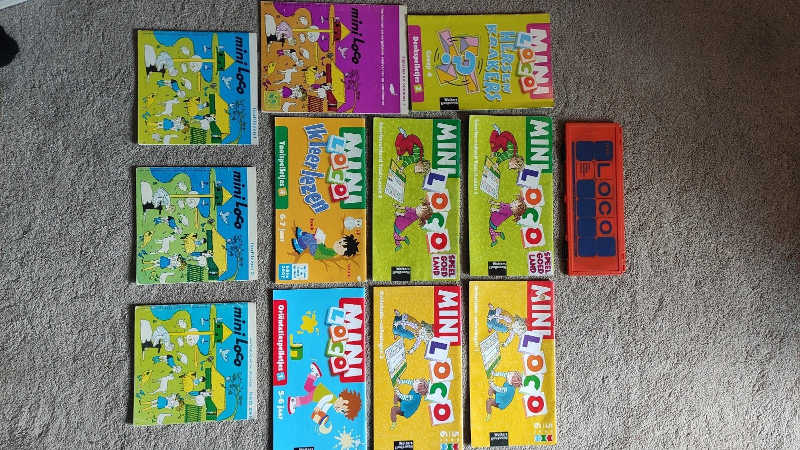 Grote collectie Mini Loco en Loco leerspellen, Ophalen of Verzenden, Gebruikt, Puzzelen