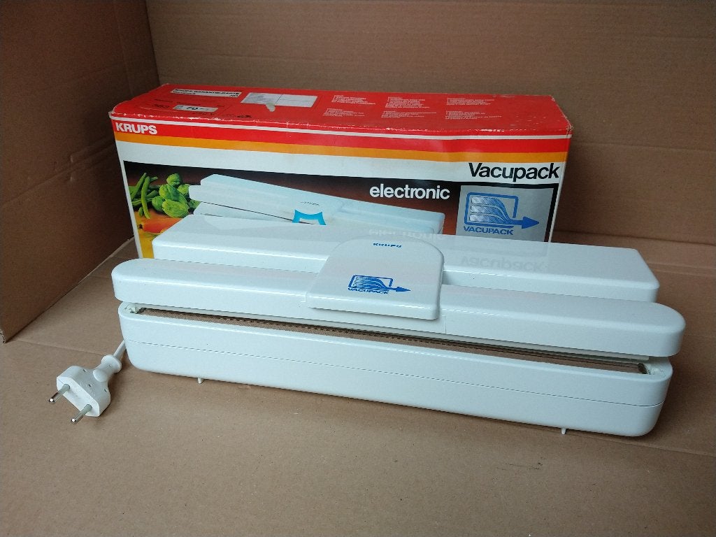 Vacuum verpakkings seal machine Krups Vacupack 383, Huis en Inrichting, Kunststof, Ophalen of Verzenden, Wit, Overige merken