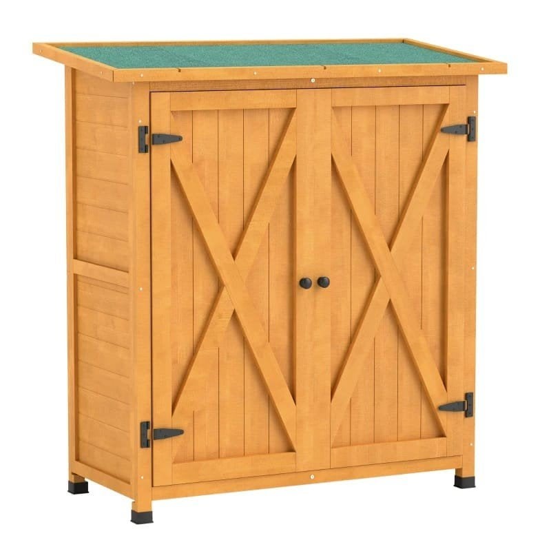 Houten Tuinkast tuinkis berging tuinschuur, Ophalen of Verzenden, Nieuw