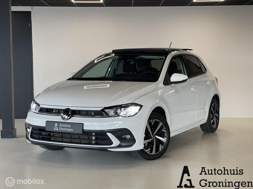 Volkswagen Polo 1.0 TSI 81KW/ DSG / Panoramadak/ Carplay / V, Auto's, Volkswagen, Stof, Gebruikt, 1207 kg, Wit