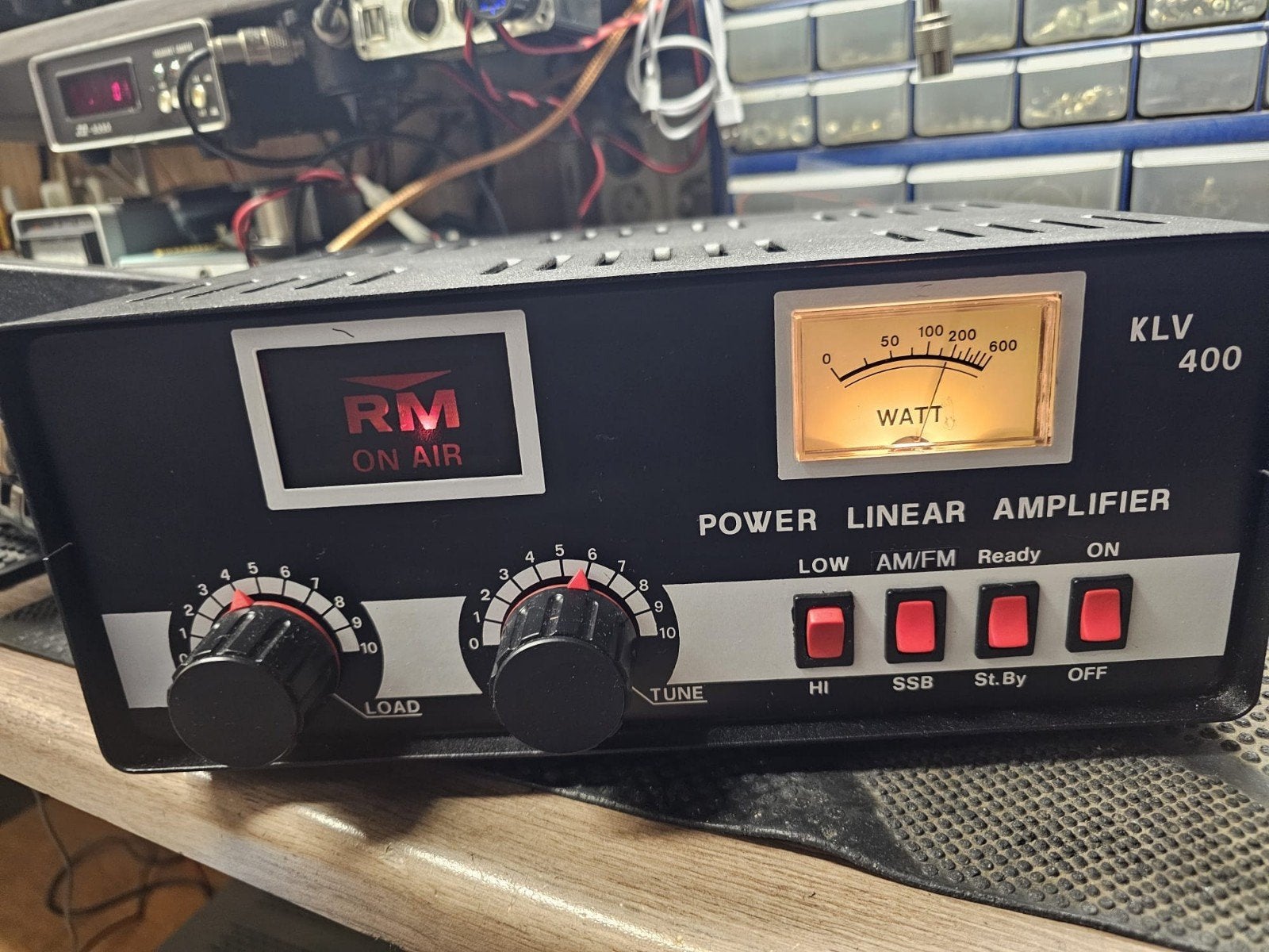 RM KLV 400 AMPLIFIER, Ophalen of Verzenden, Gebruikt, Zender en Ontvanger