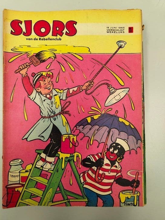 Sjors van de Rebellenclub - Diverse nummers uit 1965, Meerdere stripboeken, Ophalen of Verzenden, Gelezen