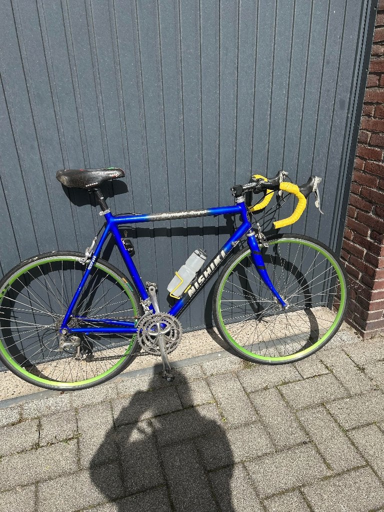 CARBON RACE FIETS NISHIKI, Gebruikt, Carbon, 57 tot 61 cm, Meer dan 20 versnellingen