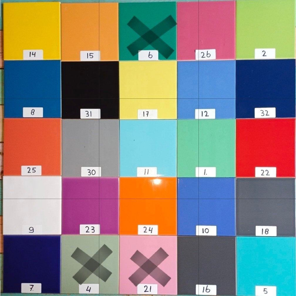 Mosa tegeltjes 15x15 cm - Diverse kleuren, Ophalen of Verzenden, Nieuw