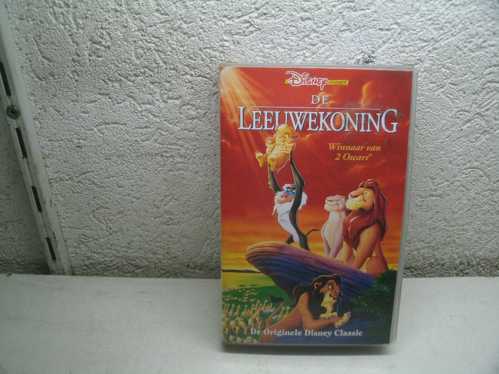 vhs 198a de leeuwekoning ned gespr, Cd's en Dvd's, VHS | Kinderen en Jeugd, Alle leeftijden, Ophalen of Verzenden, Gebruikt