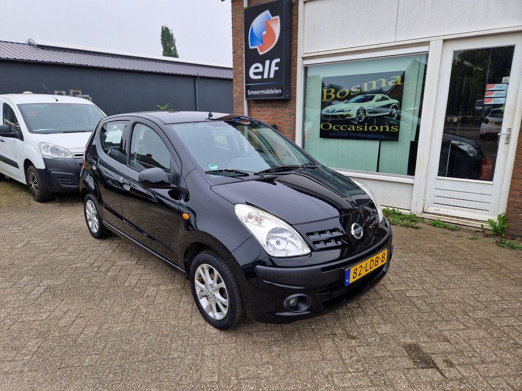 Nissan Pixo 1.0i "Look" 5 Deurs - Airco - Trekhaak - Apk 10-, Auto's, Nissan, Voorwielaandrijving, Euro 5, Stof, Gebruikt