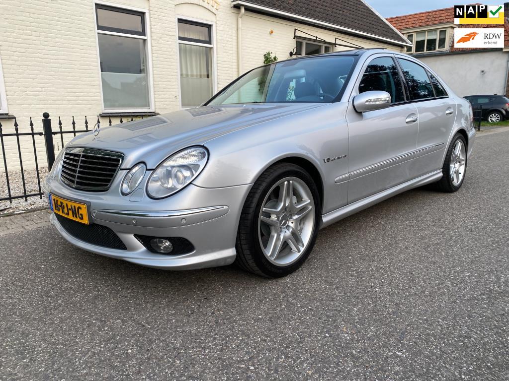 Mercedes-Benz E-klasse AMG 55 AutNL Auto,Panoramadak,Alle op, Auto's, Automaat, Achterwielaandrijving, Gebruikt, Traction-control
