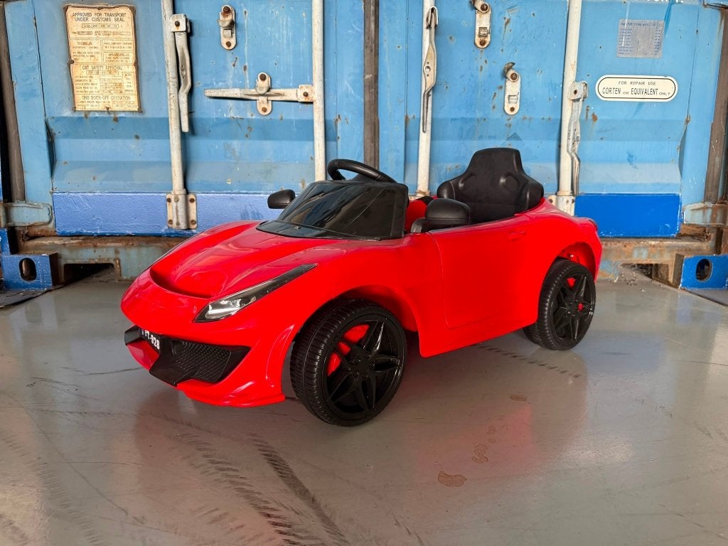 Ekids auto ferrari met afstandsbediening, Ophalen, Zo goed als nieuw, Afstandsbediening