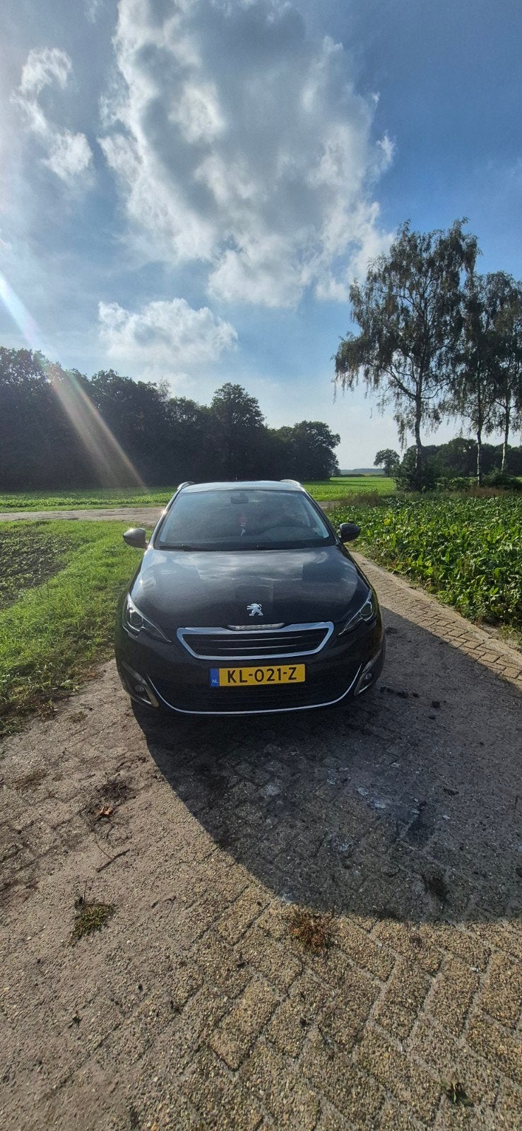 Peugeot 308 1.2 E-thp 130pk 2016 Zwart (EXPORT), Auto's, Voorwielaandrijving, 1199 cc, 1165 kg, Zwart