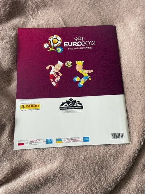 Panini UEFA Euro 2012 Compleet Album met Stickers, Ophalen of Verzenden, Zo goed als nieuw