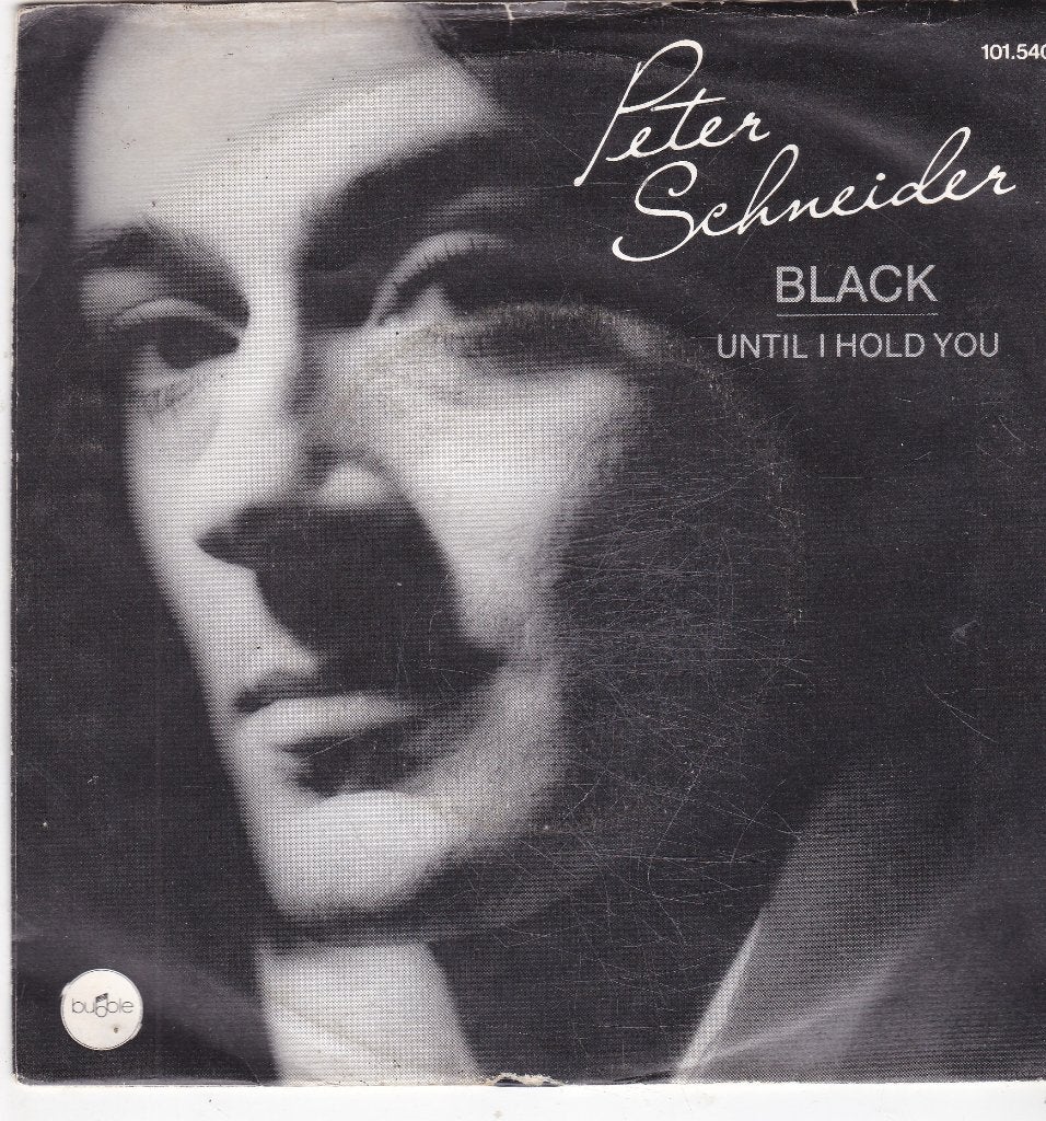 7" Single Peter Schneider - Black, Cd's en Dvd's, Ophalen of Verzenden, Gebruikt, 7 inch