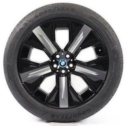 🚗 BMW iX - i20 - 1011 - 21 inch - Goodyear - Winter, Auto-onderdelen, Banden en Velgen, Gebruikt, 255 mm, Banden en Velgen, Personenwagen