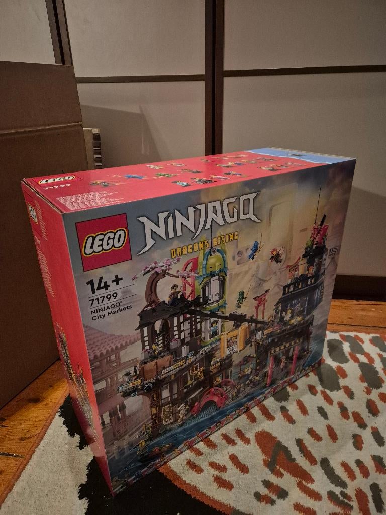 Lego 71799 NINJAGO stadsmarkten, Lego, Nieuw, Ophalen of Verzenden, Ninjago