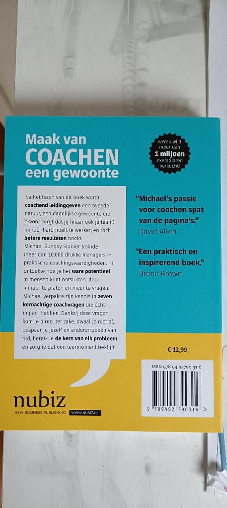 Maak van Coachen een gewoonte  nu 19,95 plus roos v Leary, Boeken, Verzenden, Zo goed als nieuw, Diverse auteurs