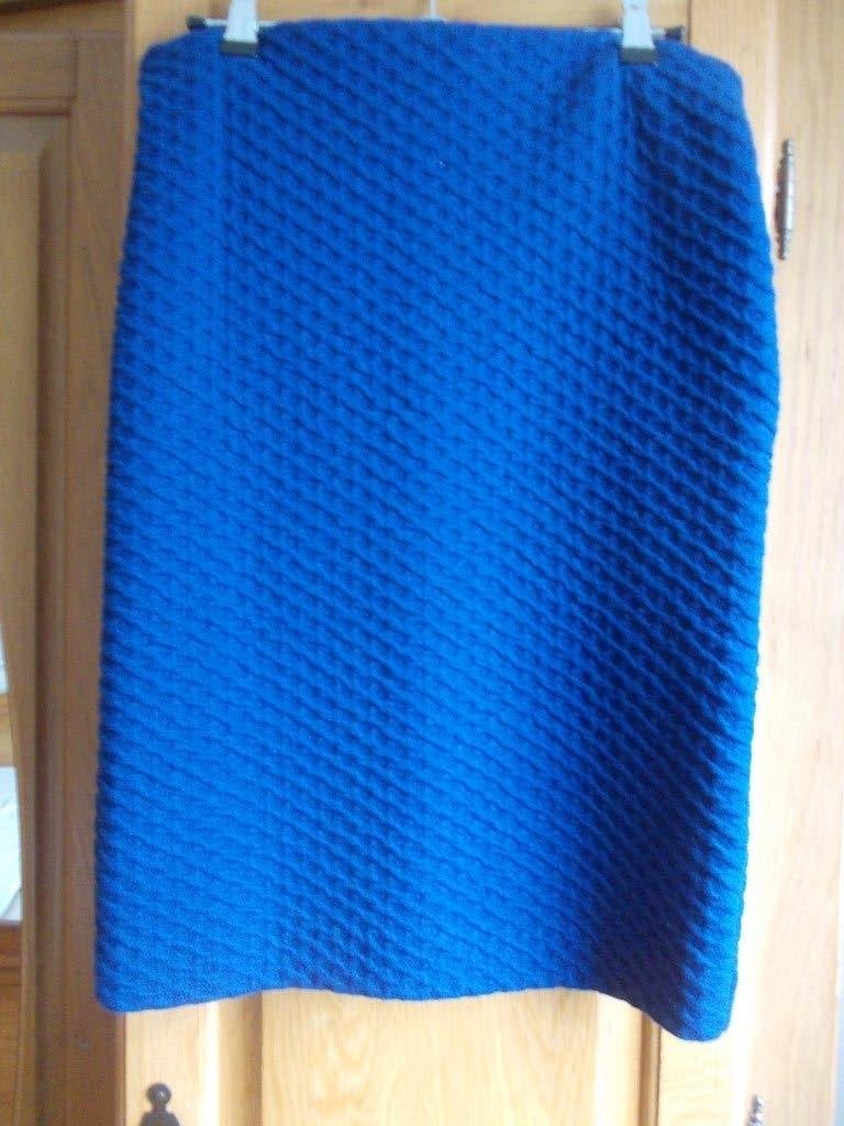 Mooie nieuwe blauwe rok in maat in maat S., Ophalen, Blauw, Nieuw, Upfashion