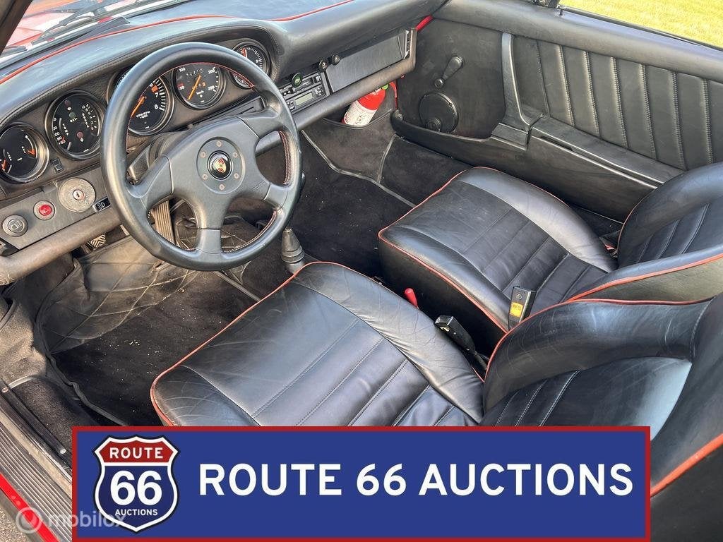 Porsche 911 Targa | 1974 | Route 66 Auctions, Auto's, Overige carrosserieën, Zwart, Bedrijf, Porsche