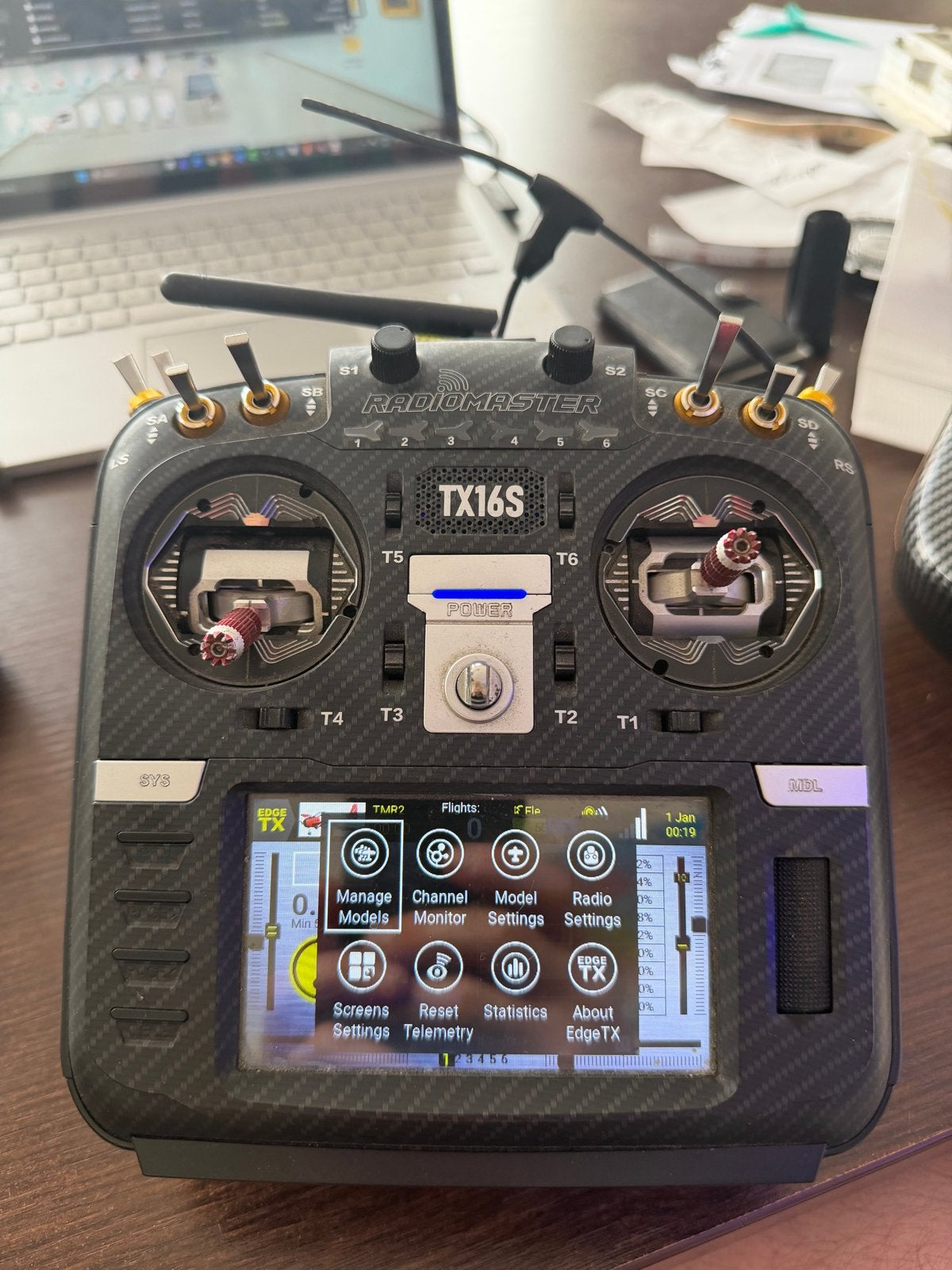 Radiomaster TX16S Multi-protocol zender voor RC-modellen, Ophalen, Zo goed als nieuw