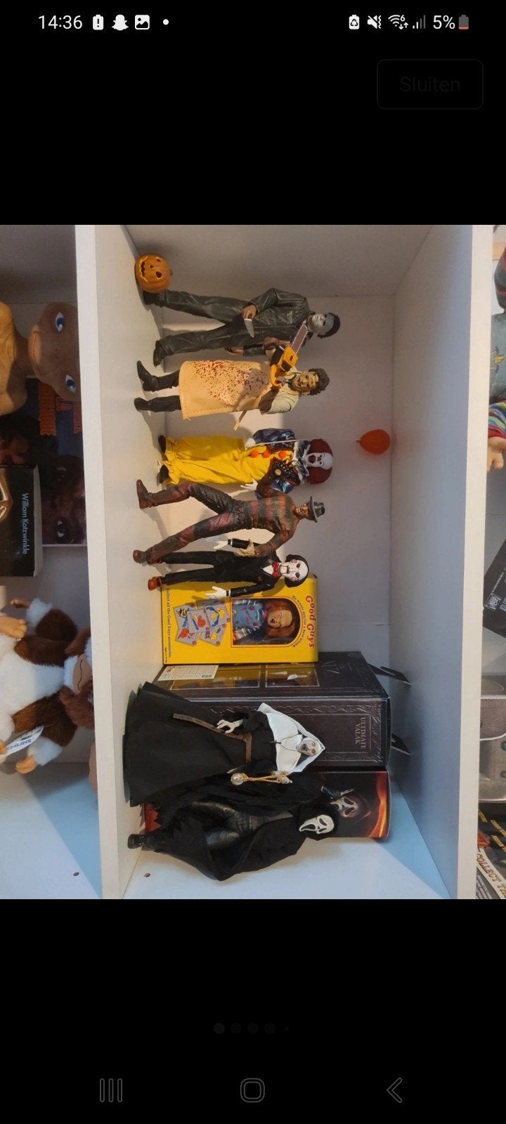 horror collectie, Kinderen en Baby's, Ophalen of Verzenden, Zo goed als nieuw